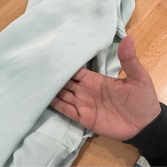 Aritzia Babaton Ace Bodysuit Aqua Essence long-sleeve size XXS - Picture 9 of 10